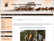 Tablet Screenshot of petcare.cz