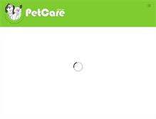 Tablet Screenshot of petcare.com.au